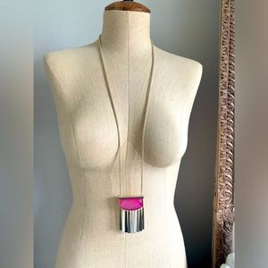 Kendra Scott pendant and shimmer necklace